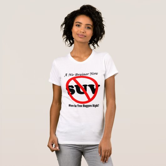 Anti-SUV = Ongeveer Tijd T-shirt (Voorkant volledig)