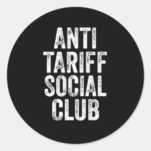 Anti Tarief Sociale Club Ronde Sticker