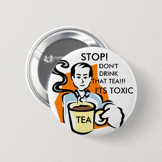 ANTI-TEA PARTY BUTTON (Voorkant /achterkant)