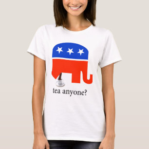Anti-Tea Party Republican Elephant Poop T-Shirt