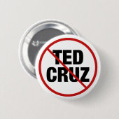 Anti Ted Cruz Politiek Ronde Button 5,7 Cm (Voorkant /achterkant)