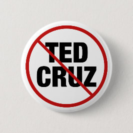 Anti Ted Cruz Politiek Ronde Button 5,7 Cm