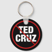 Anti Ted Cruz Texas Democraat Politiek Sleutelhanger (Voorkant)
