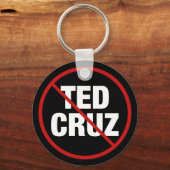 Anti Ted Cruz Texas Democraat Politiek Sleutelhanger (Achterkant)