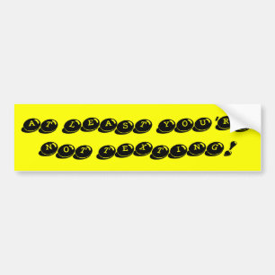 Anti-Texting Bumpersticker #1