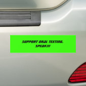 Anti-Texting Bumpersticker #3 (Op auto)