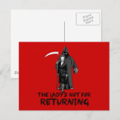 Anti Thatcher Briefkaart (Voorkant / Achterkant)