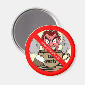 Anti-theepartij Magneet (Voorkant / Achterkant)