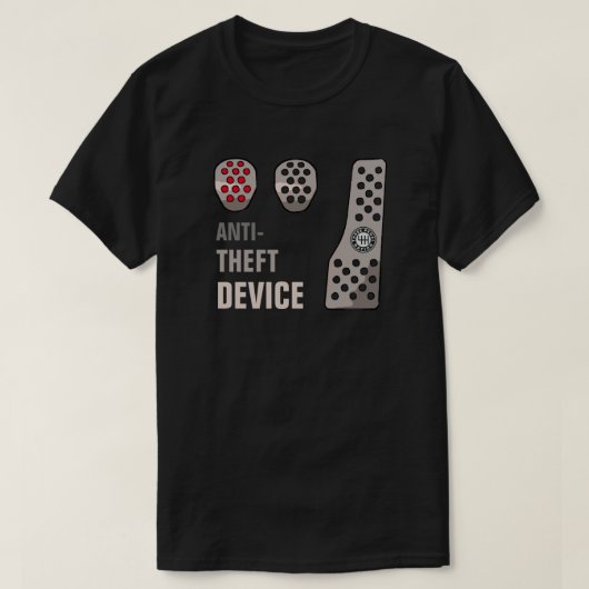 ANTI-THEFT MANUAL T-Shirt (Design voorkant)