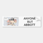 Anti-Tony Abbott Bumpersticker (Voorkant)