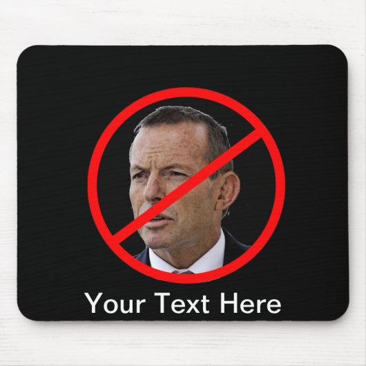 Anti-Tony Abbott Muismat (Voorkant)