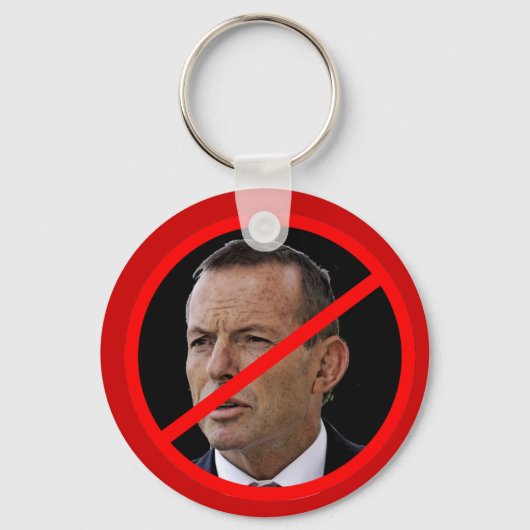 Anti-Tony Abbott Sleutelhanger (Voorkant)