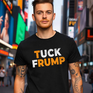 anti troef Grappig Tuck Trump F troef anti maga T-shirt