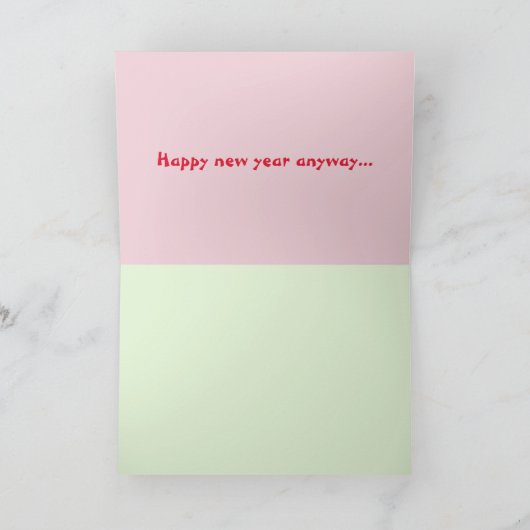 Anti Troef, - het jaar van het varken - 2019, Kaart (Binnen)