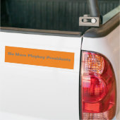 Anti-trommelbumpersticker Bumpersticker (Op Truck)