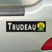 Anti Trudeau Bumpersticker (Op auto)