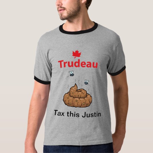 Anti-Trudeau T-Shirt (Voorkant)