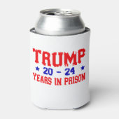 Anti-Trump 20-24 jaar gevangenis, democraat Blikjeskoeler (Blikje Voorkant)