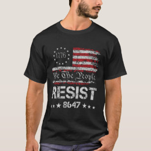 Anti Trump 8647 verzet zich tegen impeach Trump im T-shirt