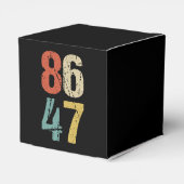 Anti-Trump - 86 47 I Bedankdoosjes (Achterkant)
