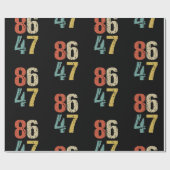 Anti-Trump - 86 47 I Cadeaupapier (Vlak)