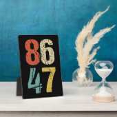 Anti-Trump - 86 47 I Fotoplaat (Zijkant)