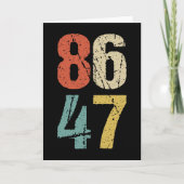 Anti-Trump - 86 47 I Kaart (Voorkant)