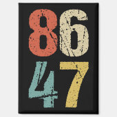 Anti-Trump - 86 47 I Magneet (Voorkant)