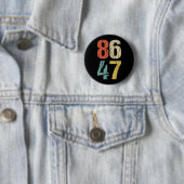Anti-Trump - 86 47 I Ronde Button 5,7 Cm (In situ)