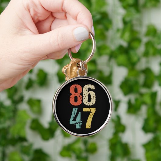 Anti-Trump - 86 47 I Sleutelhanger (Hand)