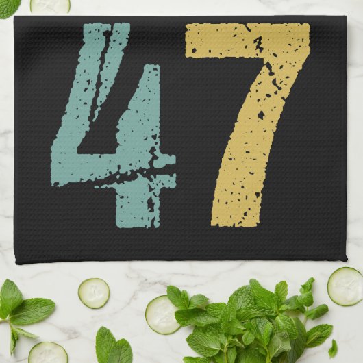 Anti-Trump - 86 47 I Theedoek (Gevouwen)