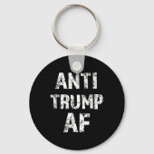 Anti Trump Af Funny Impeach Hem President Sleutelhanger (Voorkant)