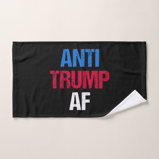 Anti-Trump AF I Bad Handdoek (Handdoek)