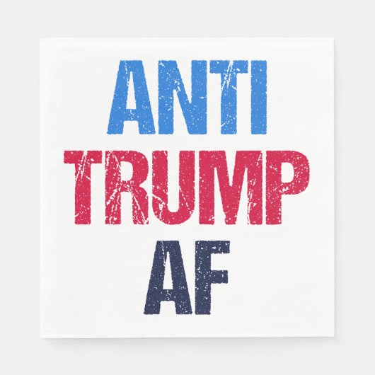 Anti-Trump AF I Servet (Voorkant)