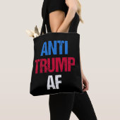 Anti-Trump AF ik Tote Bag (Dichtbij)