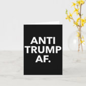 Anti-Trump AF Kaart (Gele Bloem)