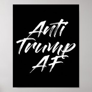 Anti Trump Af S Politiek Poster