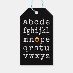 Anti-Trump Alfabet - Nee V Cadeaulabel