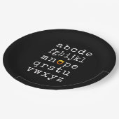 Anti-Trump alfabet - Nope V Papieren Bordje (Gekanteld)