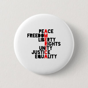 Anti-trump Amerika Betekenis Ronde Button 5,7 Cm