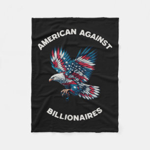 Anti-Trump Anti-miljardair Fleece Deken