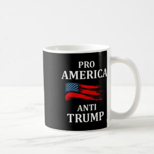 Anti-Trump Anti Trump 2024 Amerikaanse vlag Koffiemok