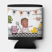 Anti Trump / Baby, Blikjeskoeler (Achterkant)