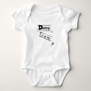 Anti-Trump babykleding Romper