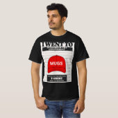 Anti-Trump bericht grappig Mokken anti Mega T-shirt (Voorkant volledig)