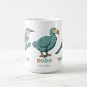 Anti Trump Bird Dodo Flicker Titmouse Koffiemok (Center)