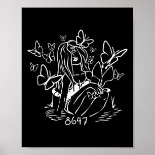Anti Trump Bloemen 8647 86 47 Impeach Trump Impeac Poster