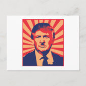 Anti-Trump Briefkaart (Voorkant)