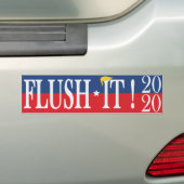 Anti Trump bumper 2020 Spoel het! Bumpersticker (Op auto)