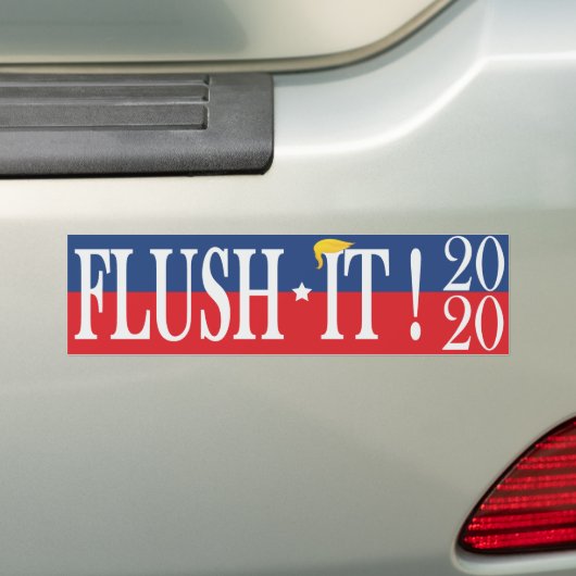 Anti Trump bumper 2020 Spoel het! Bumpersticker (Op auto)